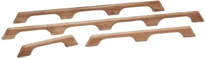 Whitecap Teak 33&quot; Handrail 3 Loop