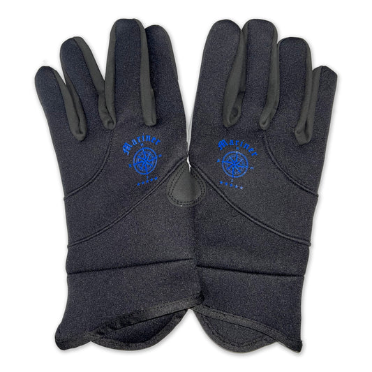 Mariner Full Fingers Neop Sailing Gloves Black/Gray Size XL - 641016