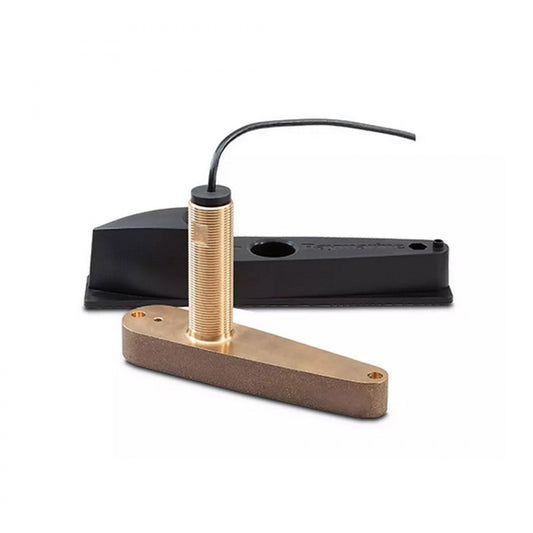 Raymarine CPT-120 Bronze Thru-Hull Chirp Transducer with High Speed Fairing, Depth & Temp, Direct connect to CP100 & xx8 MFDs (10m cable)