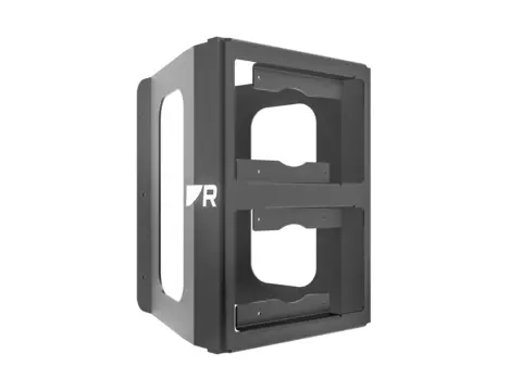 Raymarine Alpha 9” Performance Instrument Dual Mast Bracket - Landscape - A80715