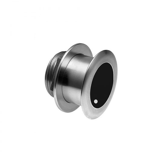 Raymarine SS715MW Stainless Steel Medium Ultra-Wide Tlited Element Thru-Hull Transducer 20-Degree Angle