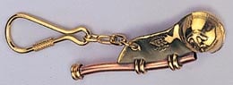 KEY CHAIN, BOSUNS WHISTLE