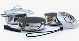 Kuuma Cookware 7Pc Nesting Ceramic