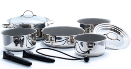 Kuuma Cookware 10Pc Nesting Ceramic