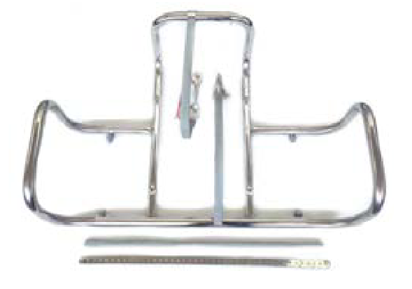 Crewsaver Rail Mount Kit for Stainless Steel Deck Cradle