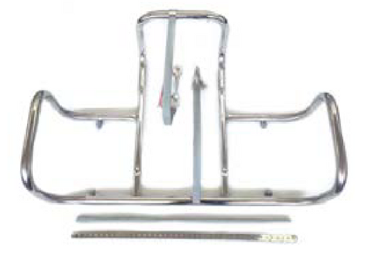Crewsaver Rail Mount Kit for Stainless Steel Deck Cradle