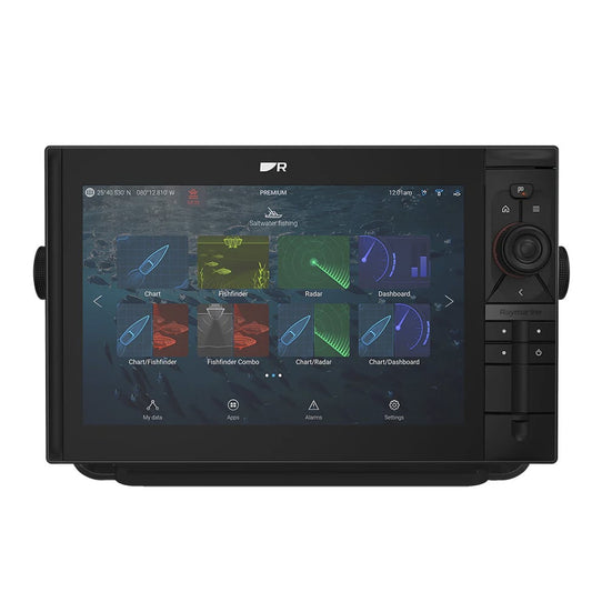 Raymarine AXIOM 2 Pro 12 S North America HybridTouch 12” Multifunction Display with CHIRP Conical Sonar for CPT-S - E70655-00-102