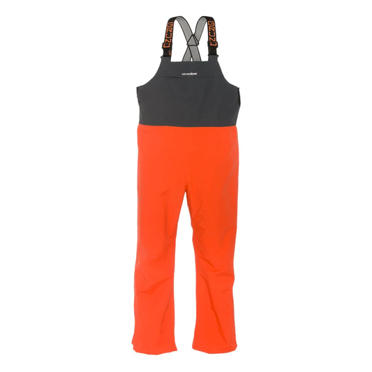 Grundens Full Share Bib Orange/Grey Size M - 10330