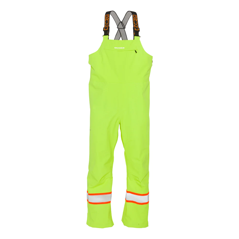 Grundens CSA Full Share Bib Reflective Yellow Size S - 10350