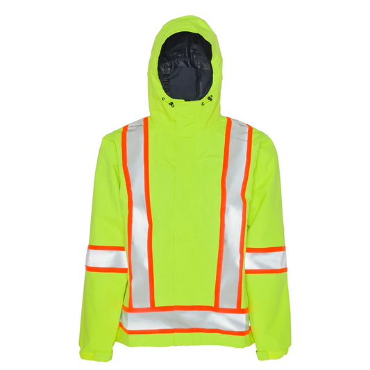 Grundens CSA Full Share Jacket Reflective Yellow Size XS - 10349