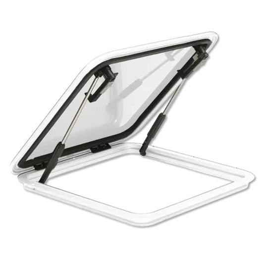 Bomar 20.25 Sq.Hatch Wh.Frame And Acrylc