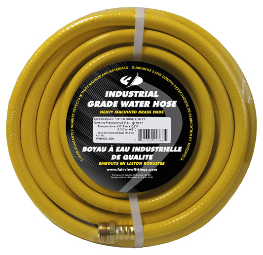 Fairview 1/2 X50'Yel.Water Hose