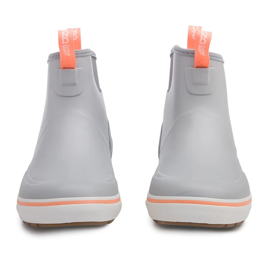 Grundens Womens Deck-Boss Ankle Boot - Glacier Grey - Size 10