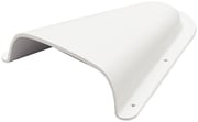 Beckson Vent-White Plas 5-1/2X7X1-1/2