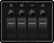 Blue Sea Systems Panel H2O Cb 12Vdc 8 Pos