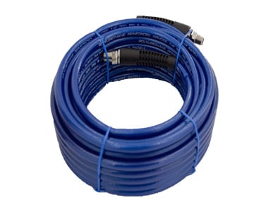 Plastair 5/8X50 blue flat hose poly