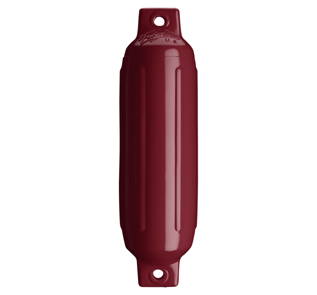 Polyform  G4 6.5 X 23 Twin Eye Fender Burgundy