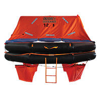 LALIZAS Liferaft SOLAS OCEANO, Throw-overboard Type,12 prs, flat pack (A)