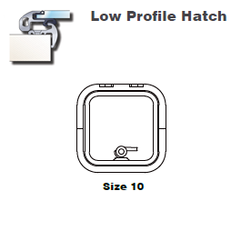 Lewmar Hatch Lo-Profile Size 10