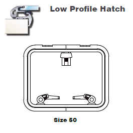 Lewmar Hatch Lo-Profile Size 50