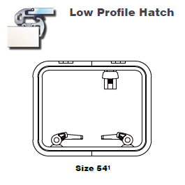 Lewmar Hatch Lo-Profile Size 54
