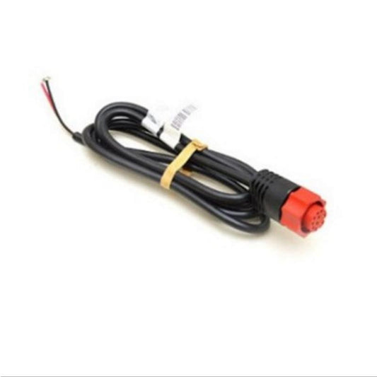 Fish Finder Power Cable; 2-Wire Power Only Cable For Mark, Elite, HOOK, Elite Ti And HDS Displays