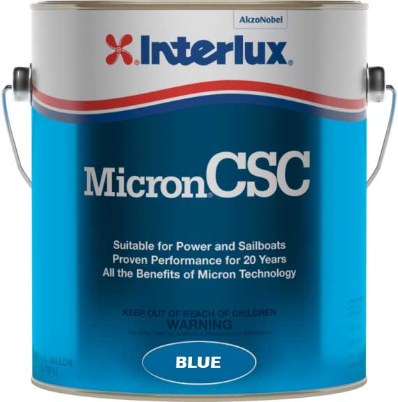 Interlux Micron CSC CA Blue Antifouling Paint Quart