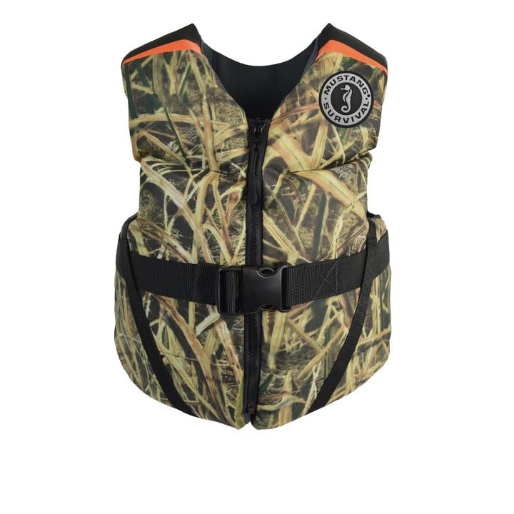 Mustang Rev Youth Foam Vest Camo MV3570CM