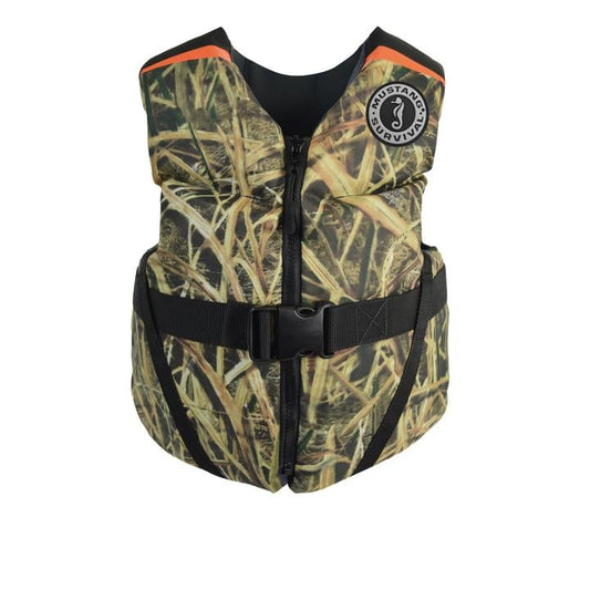 Mustang Rev Youth Foam Vest Camo MV3570CM