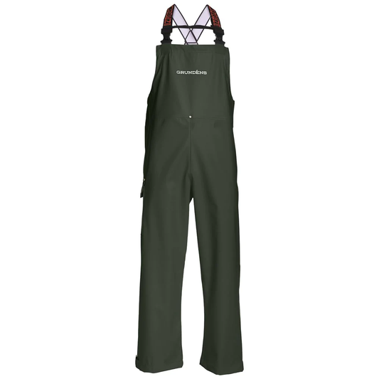 Grundens Neptune 509 Commercial Fishing Bib Pants Green Size XL - 10075