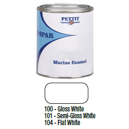 Pettit Enamel White Flat Qt