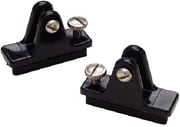 Seachoice Deck Hinge W/Slide Lock-Black