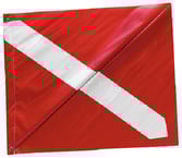 Seachoice Diver Down Flag-Vnl-20 X 24
