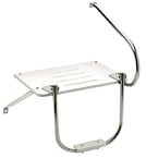 Seachoice Wht Platform O/B W/Ss Hdwr