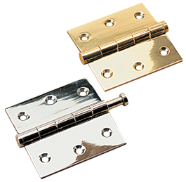 Seadog Hinge Butt Ch/Br Rmvble Pin 2X2