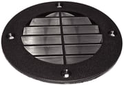 Th Marine Louvered Vent Cover - Blk