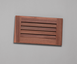Whitecap Teak Louver Insert 9-3/8X11-3/16