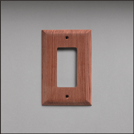 Whitecap Teak Outlet Cover Gfci 2/Pk
