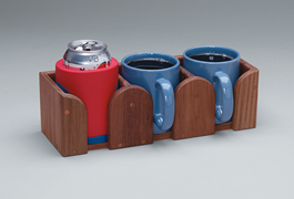 Whitecap Teak Rack Three Mug