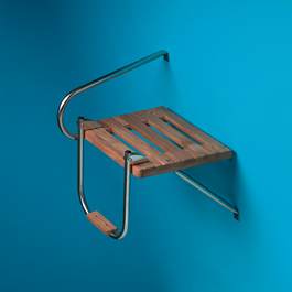 Whitecap Teak Swim Platform Ob W/Ladder