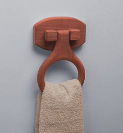 Whitecap Teak Towel Ring
